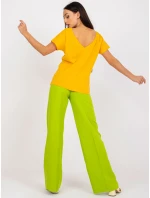 Tričko RV TS 4662.86 tmavo žltá