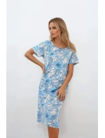 Nočná košeľa Blue Peony - Momenti Per Me