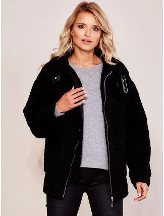 Dámska bunda z umelej kožušiny 4221 - FPrice