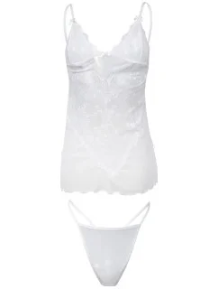 Dámsky set Stacy white - DKaren