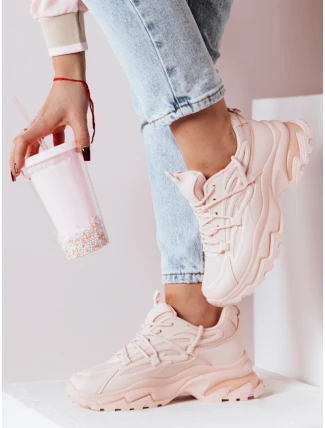 Dámske tenisky na hrubšej podrážke SOFTLACE pink FashionStreet ZY0656