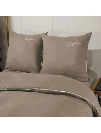 Súprava posteľnej bielizne z mikrovlákna s výšivkou Cotton World FHL-2600 220x200 Súprava posteľnej bielizne z mikrovlákna s výšivkou Cotton World FHL-2600 220x200