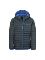 Trollkids Kids Eikefjord Jacket dark navy/cobalt blue (463-110) ultraľahká prechodná bunda pre chlapcov/dievčatá