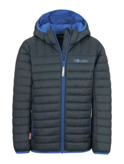 Trollkids Kids Eikefjord Jacket dark navy/cobalt blue (463-110) ultraľahká prechodná bunda pre chlapcov/dievčatá