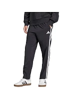 Pánske nohavice adidas Essentials Stanford s 3 prúžkami a otvoreným lemom Black JC8491 Pánske nohavice adidas Essentials Stanford s 3 prúžkami a otvoreným lemom Black JC8491