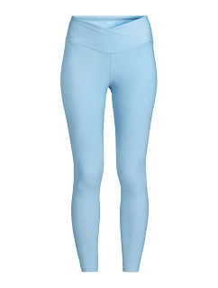 Dámske tréningové legíny CASALL Overlap High Waist Tights, modrá farba