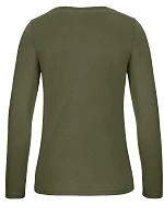 B&C #E150 LSL /women Dámske tričko s dlhým rukávom 01.006T urban khaki B&C #E150 LSL /women Dámske tričko s dlhým rukávom 01.006T urban khaki