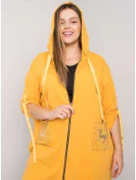 Mikina RV BL 6795.84 tmavo žltá