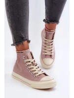 Dámske vysoké tenisky Big Star pink