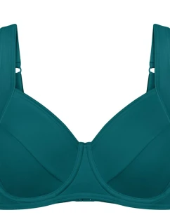 Dámska plavková podprsenka Summer Mix & Match W 01 sd 00RA dark green - Triumph