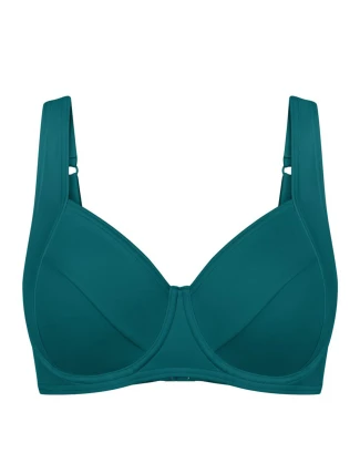 Dámska plavková podprsenka Summer Mix & Match W 01 sd 00RA dark green - Triumph Dámska plavková podprsenka Summer Mix & Match W 01 sd 00RA dark green - Triumph