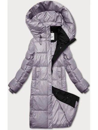 Dámska zimná bunda s kapucňou Glakate heather (LU-238001#)