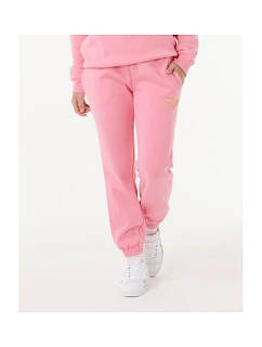 Nohavice RIP CURL SURF PUFF TRACK PANT, ružové