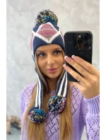 Dámska klapka na uši Eunika K322 navy blue