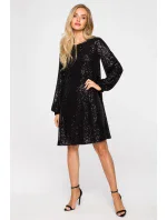 Dámske šaty M715 black - Made Of Emotion Dámske šaty M715 black - Made Of Emotion