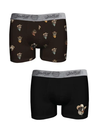 Pánske boxerky John Frank JF2BEF43 2pack