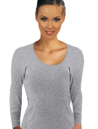 Dámska košieľka Emili šedá plus - EMILI Dámska košieľka Emili šedá plus - EMILI