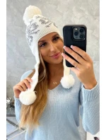 Dámske uši Balbina K381 white