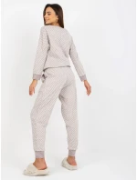 Pyžamo BR PI 9114 svetlo béžové
