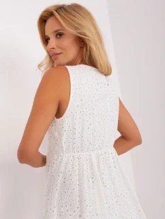 TW SK BI 19869 šaty.85 biela