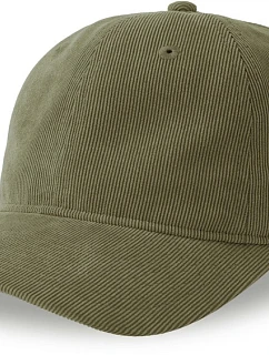 Atlantis Headwear Creep-S 6-panelová manšestrová čiapka 33.0227 olivová