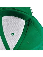 Beechfield B 20 6-panelová sendvičová čiapka „Athleisure“ 53.0020 čierna/limetkovozelená