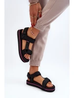 Damskie Sandały Na Platformie Lee Cooper LCW-24-05-2751L Czarne