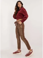 Nohavice DHJ SP 21258.32 hnedé Nohavice DHJ SP 21258.32 hnedé