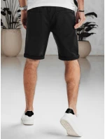 Pánske džínsové šortky čierne FashionStreet SX2547
