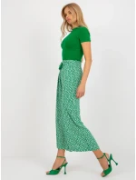 Nohavice D73770R62237A zelená