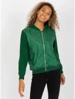 Dámska mikina RV BL 8226.11X tmavo zelená