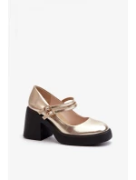 Lodičky na podpätku model 198522 Krok vo veľkom štýle Lodičky na podpätku model 198522 Krok vo veľkom štýle