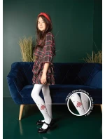 Pančuchy Knittex DR 2227 Vianočný stromček 3D 40 den 92-140