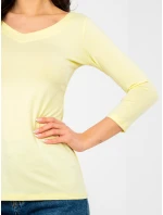 Blúzka RV BZ A1190.16 svetložltá