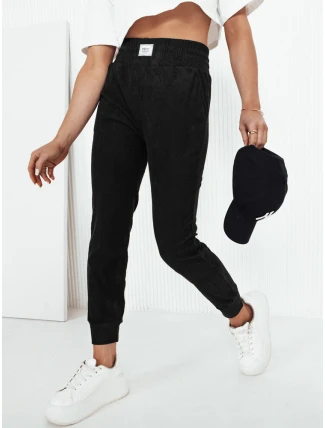 MORSI dámske tepláky čierne FashionStreet UY2038 MORSI dámske tepláky čierne FashionStreet UY2038