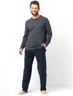 Pánske pyžamo Key MNS 315 B25 dĺžka/r M-2XL
