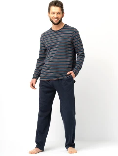 Pánske pyžamo Key MNS 315 B25 dĺžka/r M-2XL