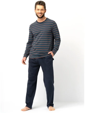 Pánske pyžamo Key MNS 315 B25 dĺžka/r M-2XL