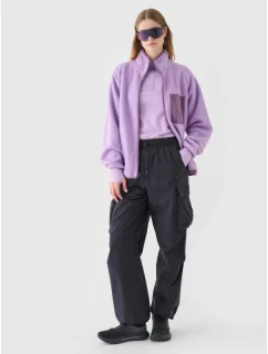 Dámske ležérne nákladné nohavice 4F 4FRAW24TTROF1169-20S dámske