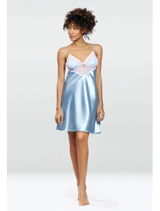 Dámska košieľka Luna Baby Blue chemise - Dkaren Dámska košieľka Luna Baby Blue chemise - Dkaren