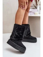 Dámske snežnice 24BT30-8021 model 202195 Black - NOVINKY