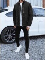 Pánska prechodná bunda čierna FashionStreet TX5035