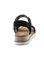Skechers Espadrilles Sandále BOBS Adobe Princess W 113541-BLK