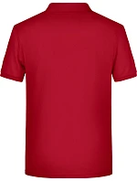Daiber 8010 Pánske polo tričko z bio bavlny 02.8010 červené