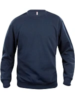 Mikina Clique Basic Roundneck Unisex 67.2130 tmavo modrá Mikina Clique Basic Roundneck Unisex 67.2130 tmavo modrá