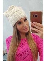 Dámska čiapka Elora K336 ecru