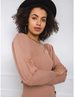 Šaty EM SK PL3850.66P svetlo hnedá