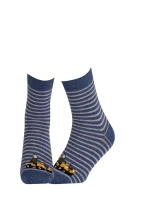 Chlapčenské vzorované ponožky Wola U24.P01;W24.P01 21-26 Chlapčenské vzorované ponožky Wola U24.P01;W24.P01 21-26