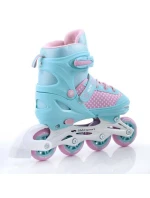 SMJ sport 2v1 Jr Lili nastaviteľné kolieskové korčule SMJ sport 2v1 Jr Lili nastaviteľné kolieskové korčule