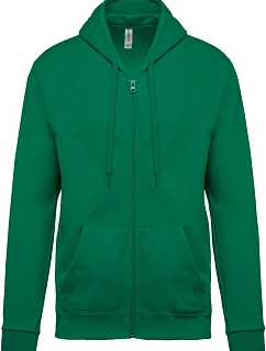 Kariban K 479 Mikina s kapucňou 20.K479 kelly green